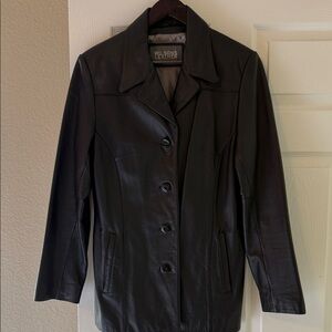 Wilsons Leather Black Women's Jacket